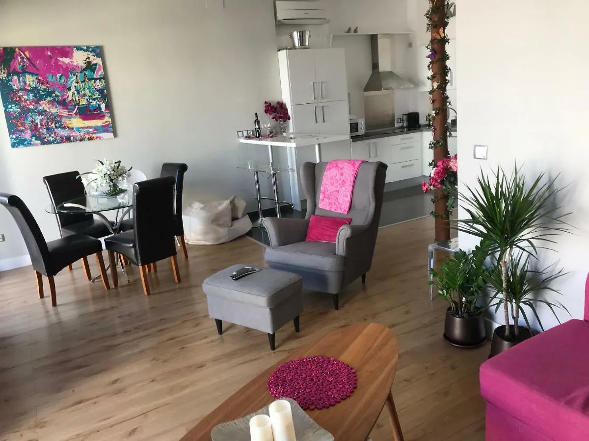 Pink Apartment Seville Spain