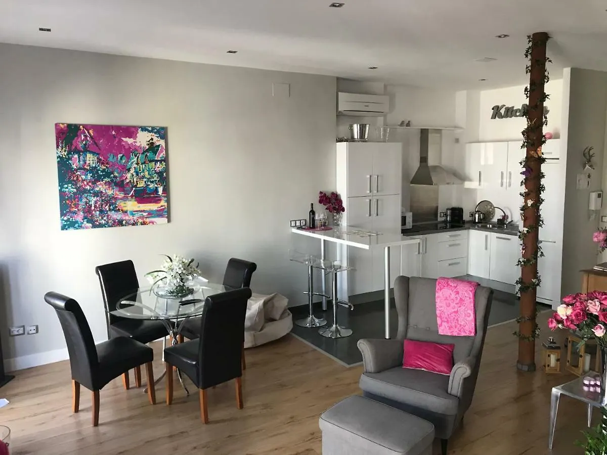 Pink Apartment Seville Spain